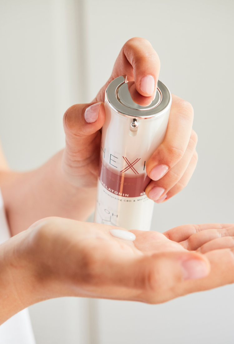 cremas con CBD para la cara Phexia