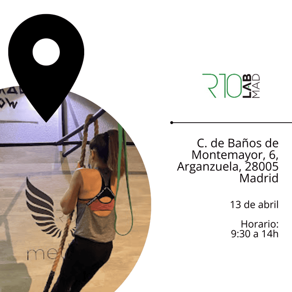 Taller Entrenamiento Natural en R10LabMad 13_4_24 9:30h/14h